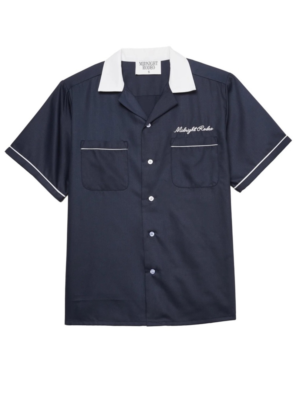 NWOT Midnight Rodeo Bowler Button Up Shirt Size Large